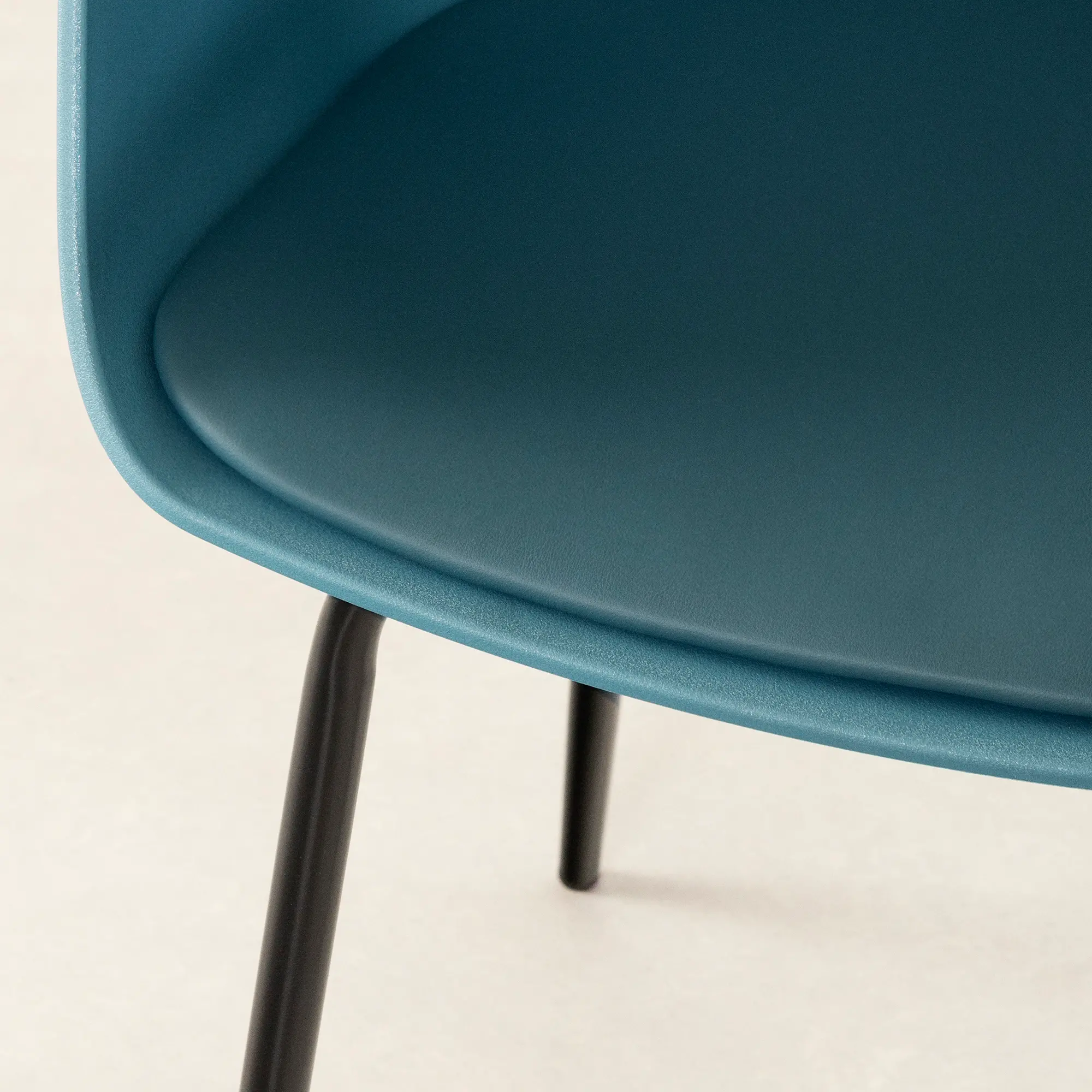 14345 Flam Blue Chair Set with Black Metal Legs - South Shore-4