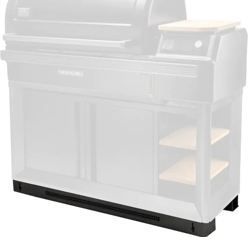 BAC681 Traeger Timberline XL Black Built-In Trim Kit-1