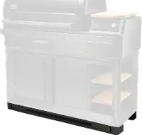 BAC681 Traeger Timberline XL Black Built-In Trim Kit