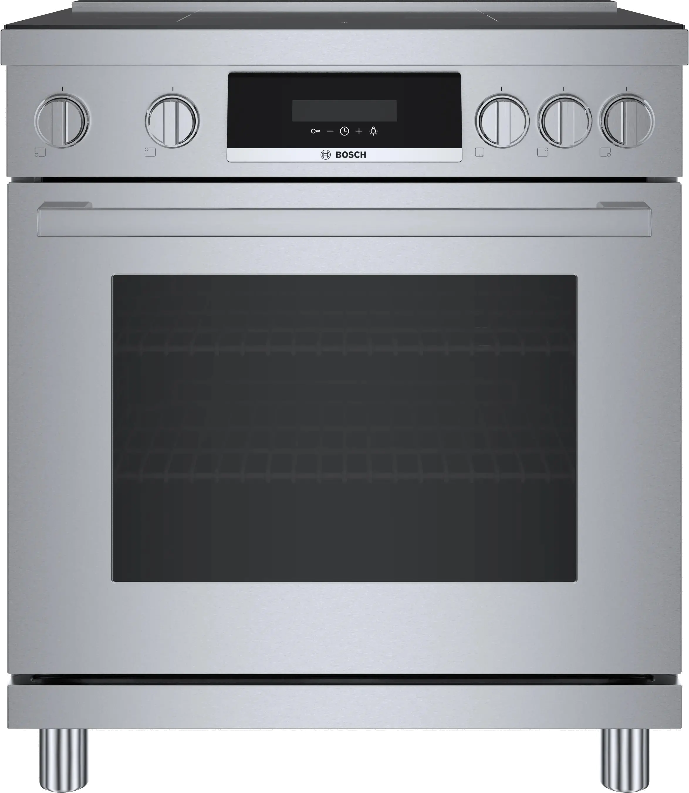 HIS8055U Bosch 800 Series 3.9 cu ft Induction Range - Stainless Steel 30 Inch-1