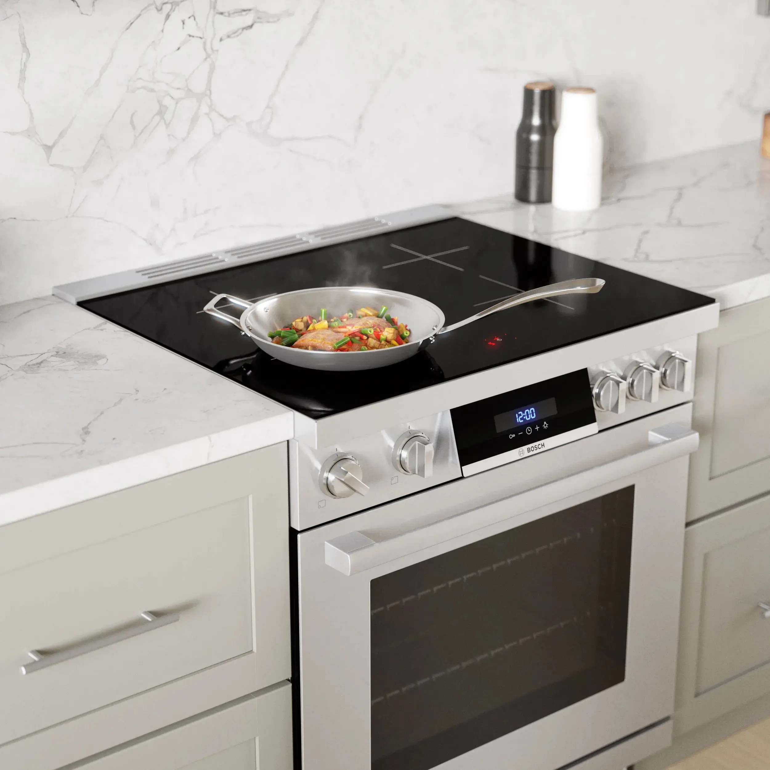 HIS8055U Bosch 800 Series 3.9 cu ft Induction Range - Stainless Steel 30 Inch-9