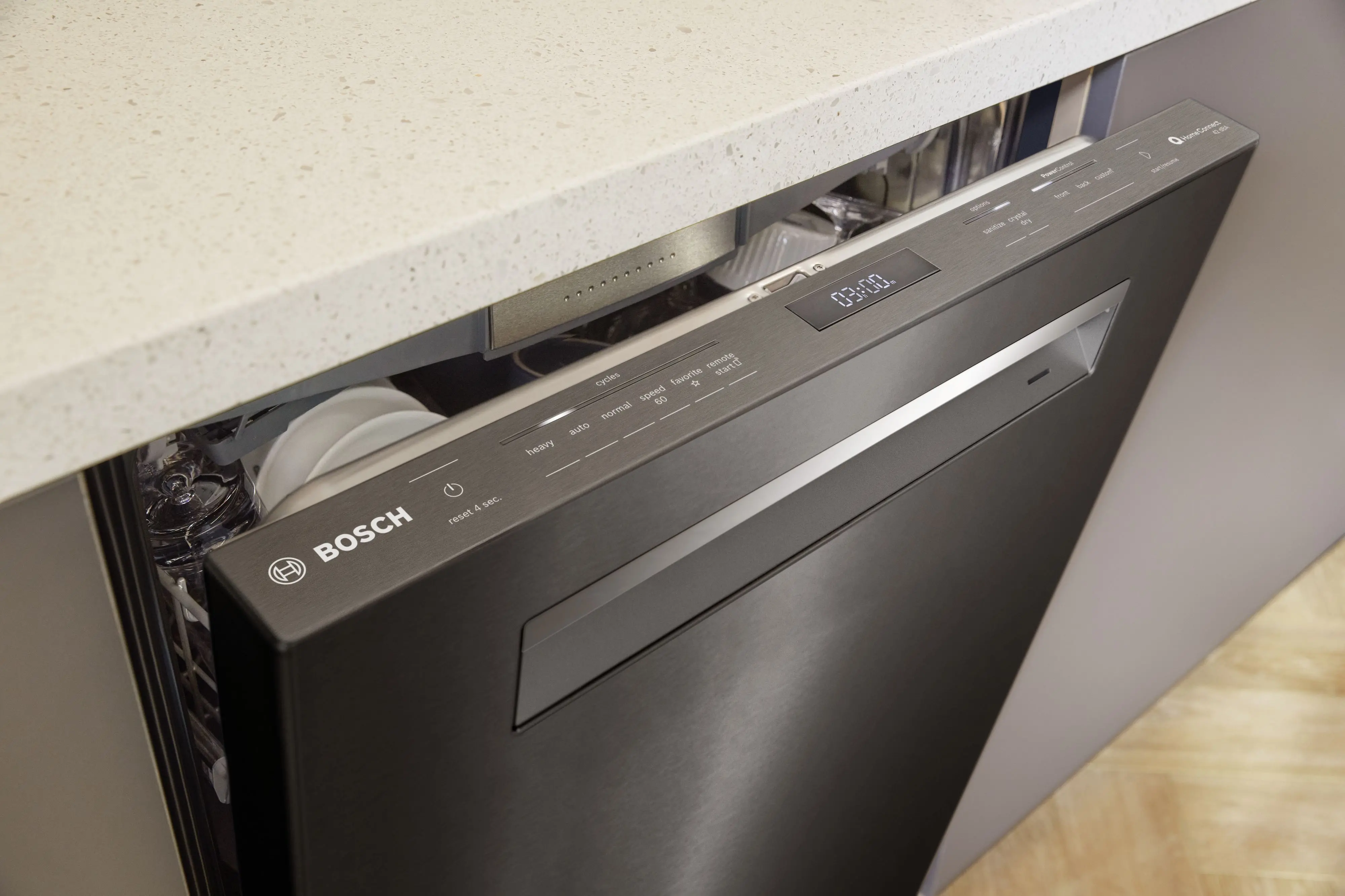 SHP78CM4N Bosch 800 Series Dishwasher - Black Stainless Steel-4