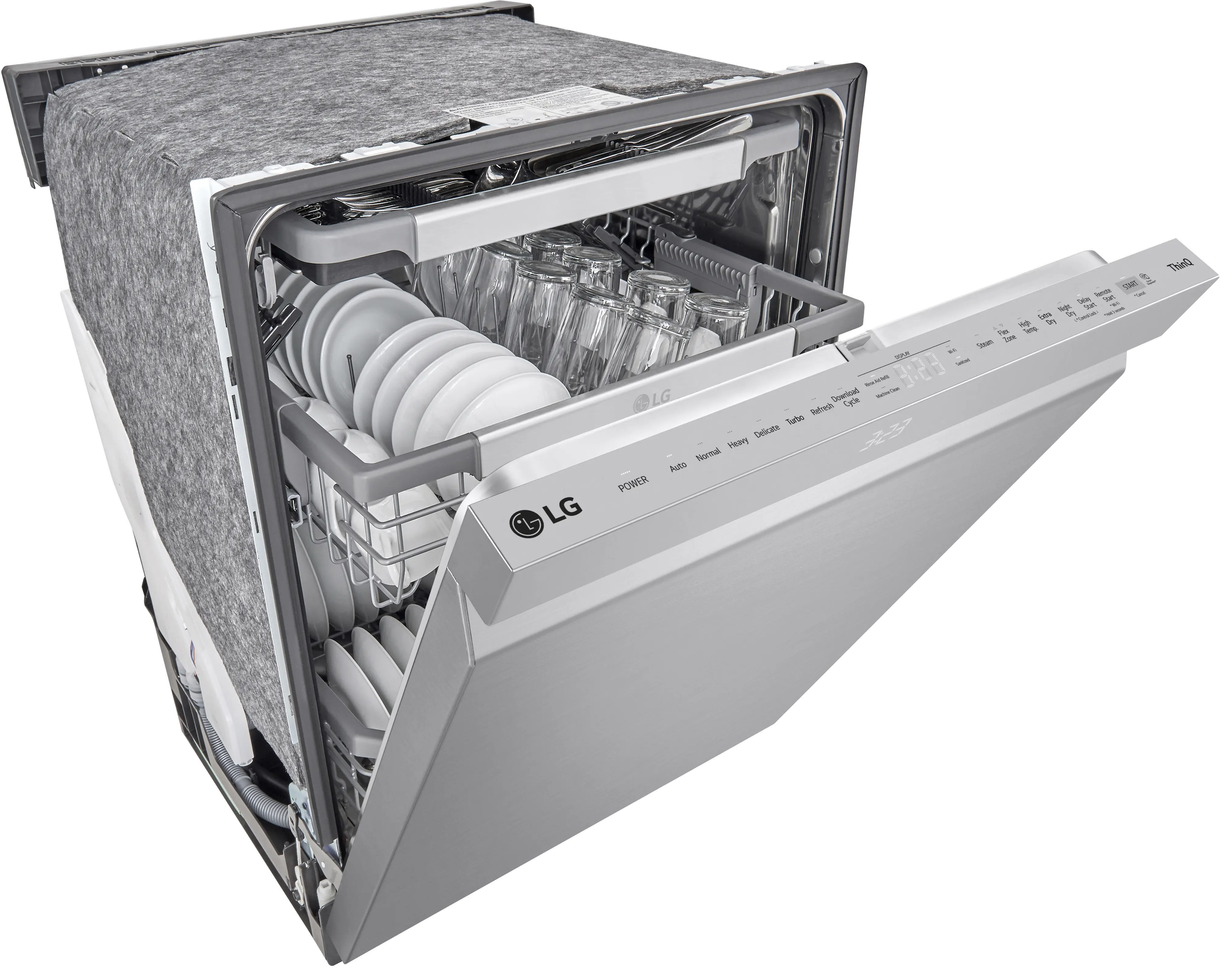 LDPS6762S LG Top Control Dishwasher - Stainless Steel-5