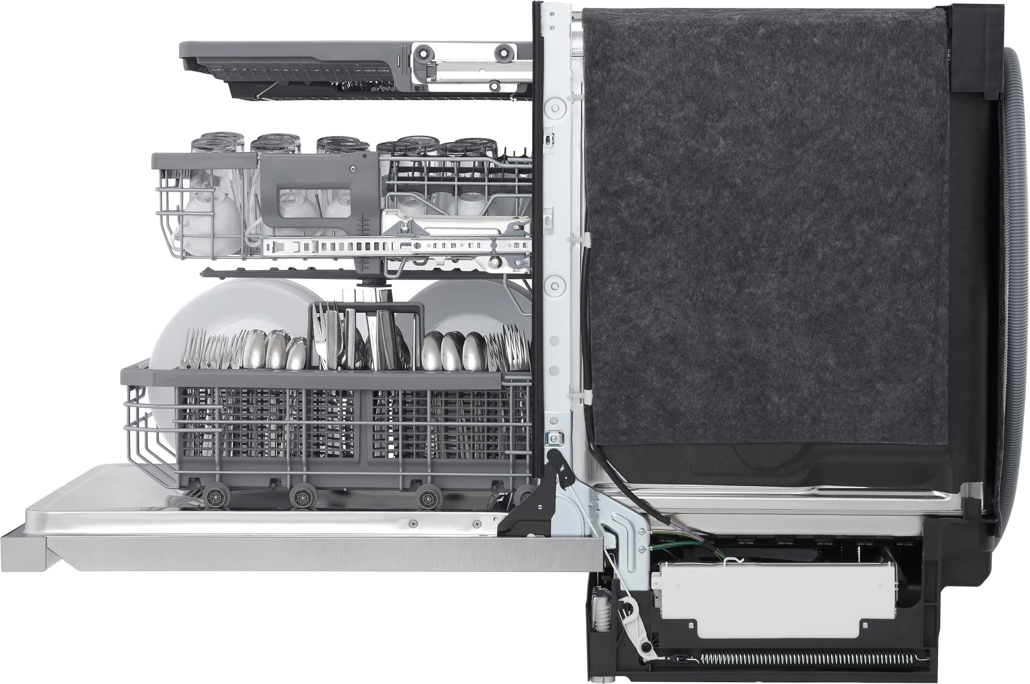 LDPS6762S LG Top Control Dishwasher - Stainless Steel-7