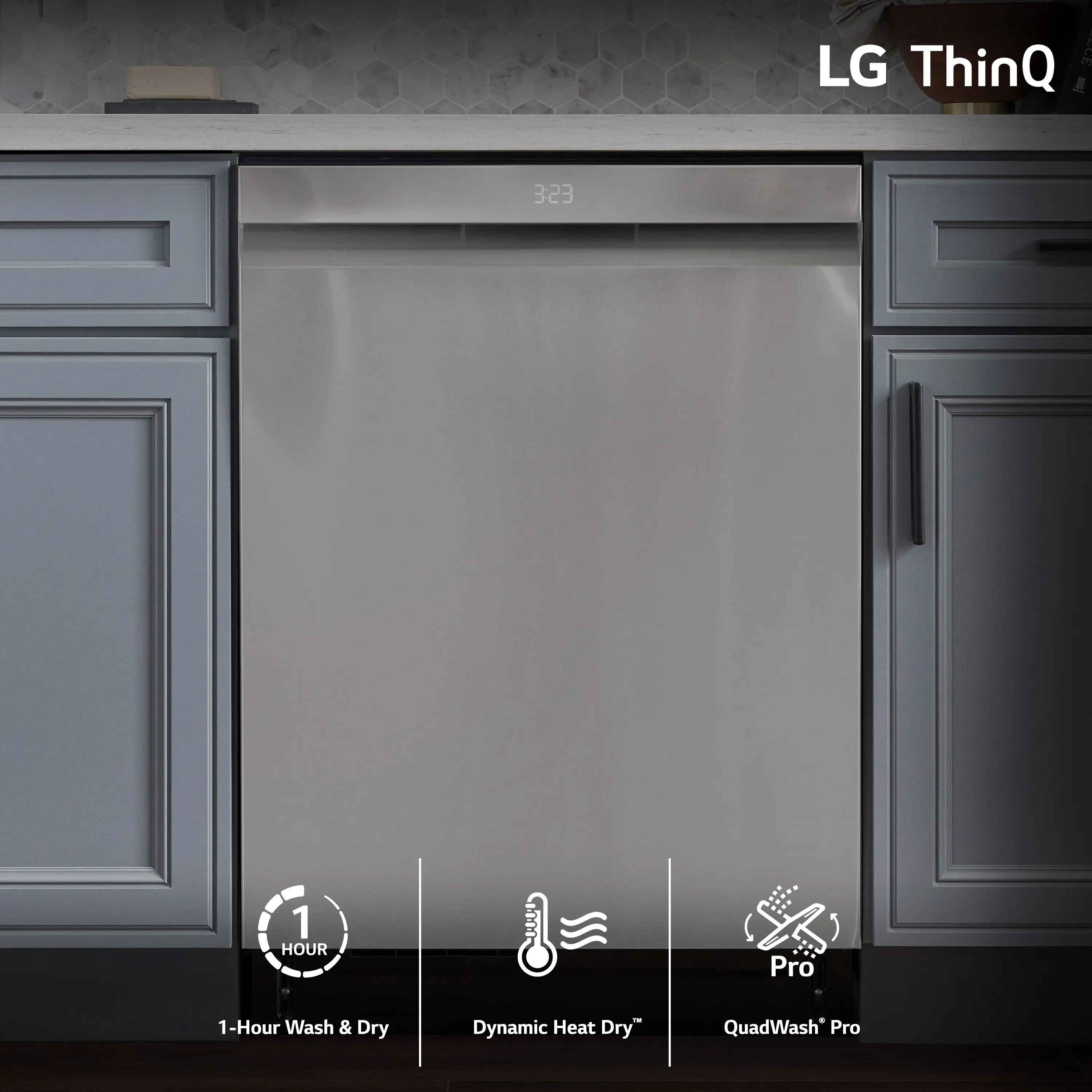 LDTH7972D LG Top Control Dishwasher - Black Stainless Steel-4