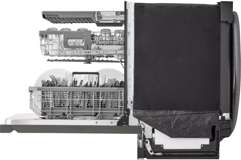 LDPH7972D LG Top Control Dishwasher - Black Stainless Steel-10