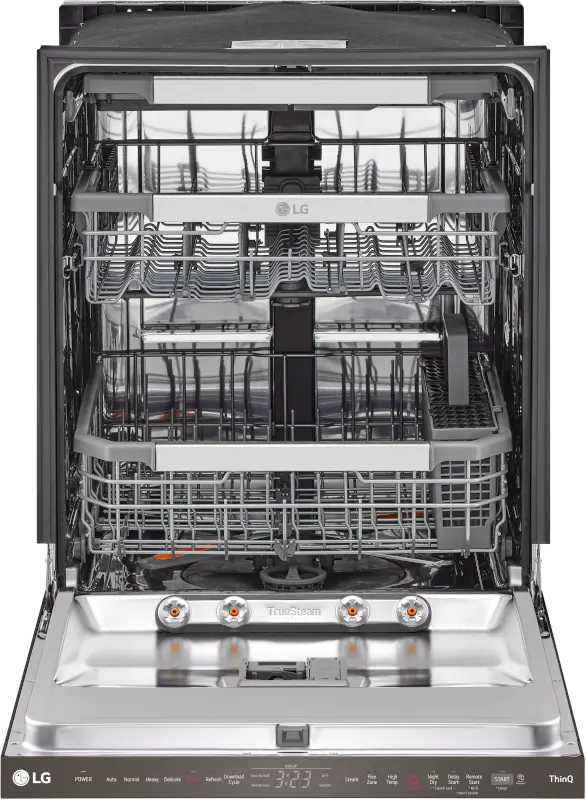 LDPH7972D LG Top Control Dishwasher - Black Stainless Steel-2