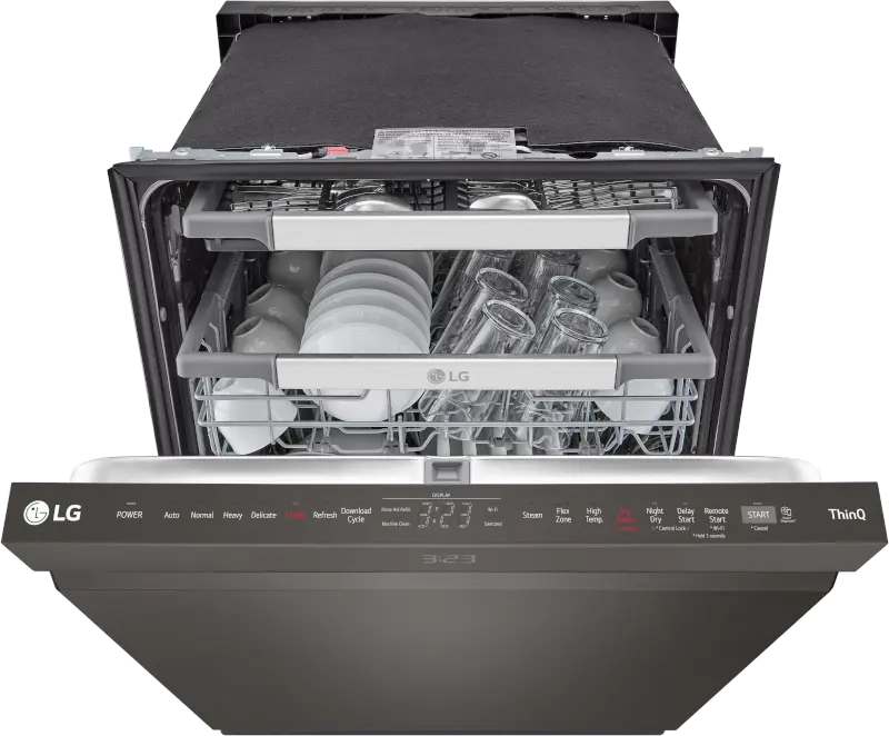 LDPH7972D LG Top Control Dishwasher - Black Stainless Steel-3