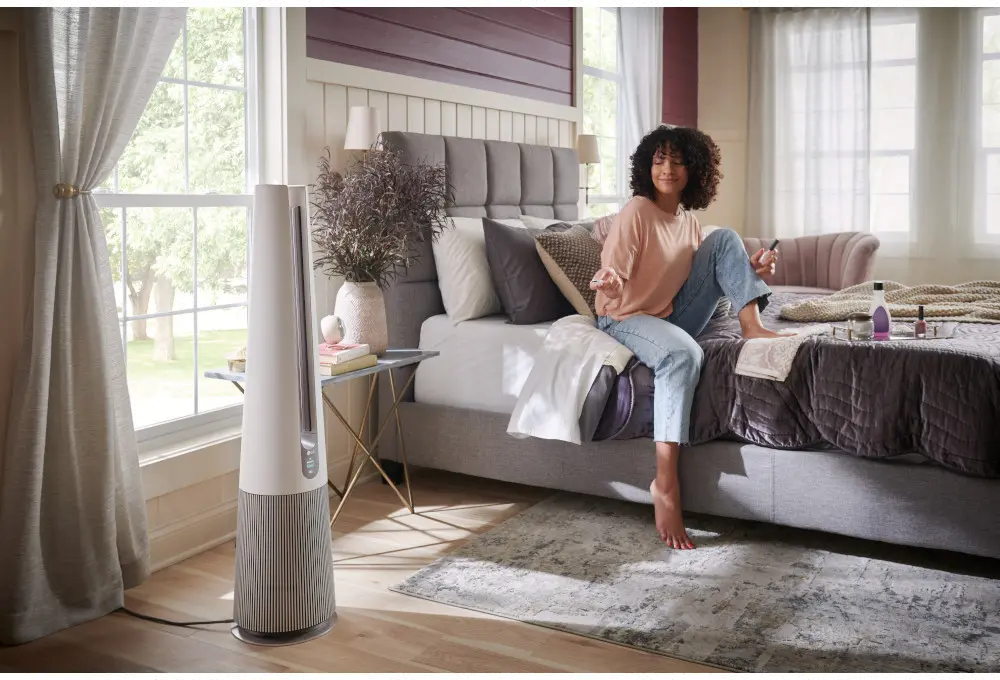 U9CV1C LG PuriCare™ AeroTower™ Air Purifying Fan - Beige-5