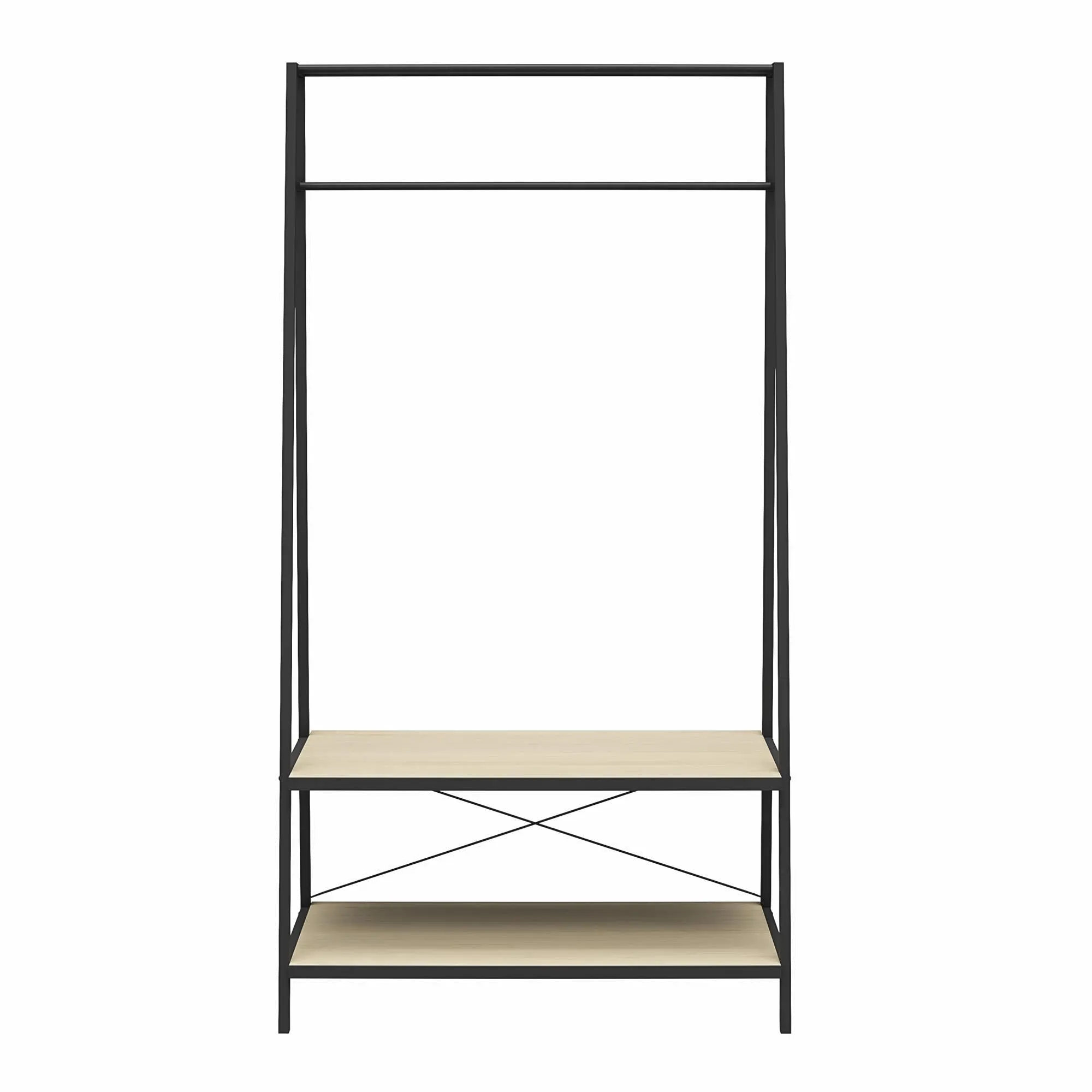 Drexel Pale Oak Closet Storage Rack-4
