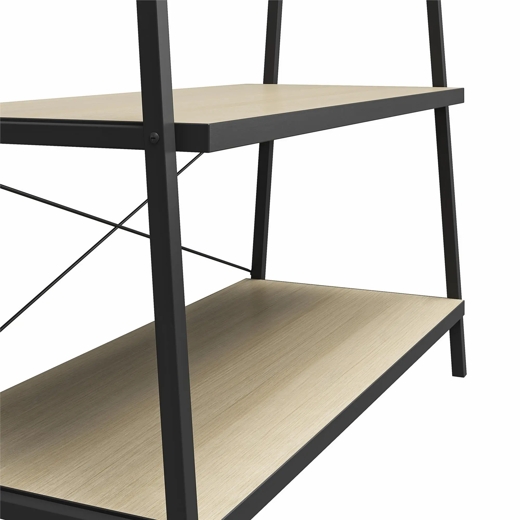 Drexel Pale Oak Closet Storage Rack-6