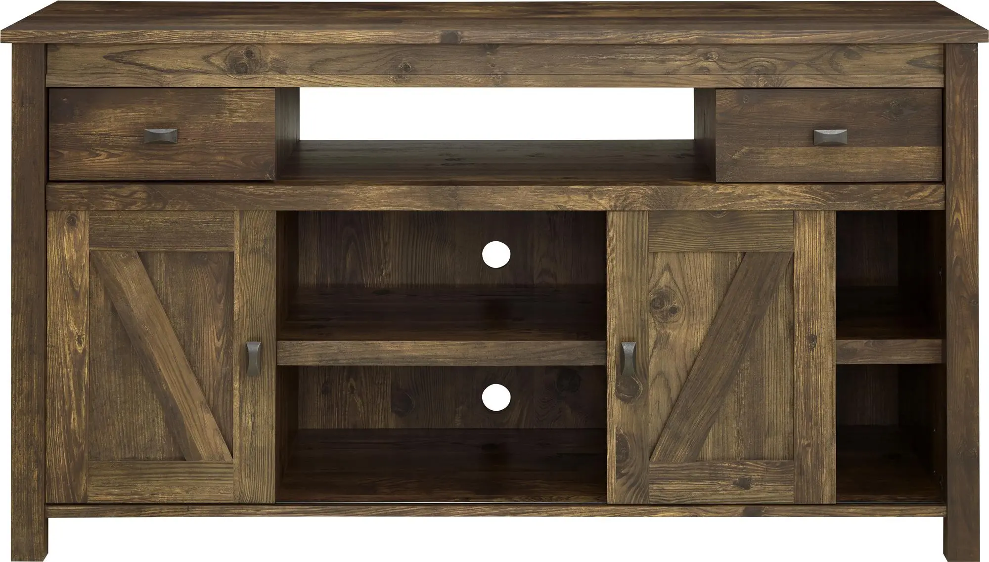 Farmington Medium Brown 60  TV Stand-4