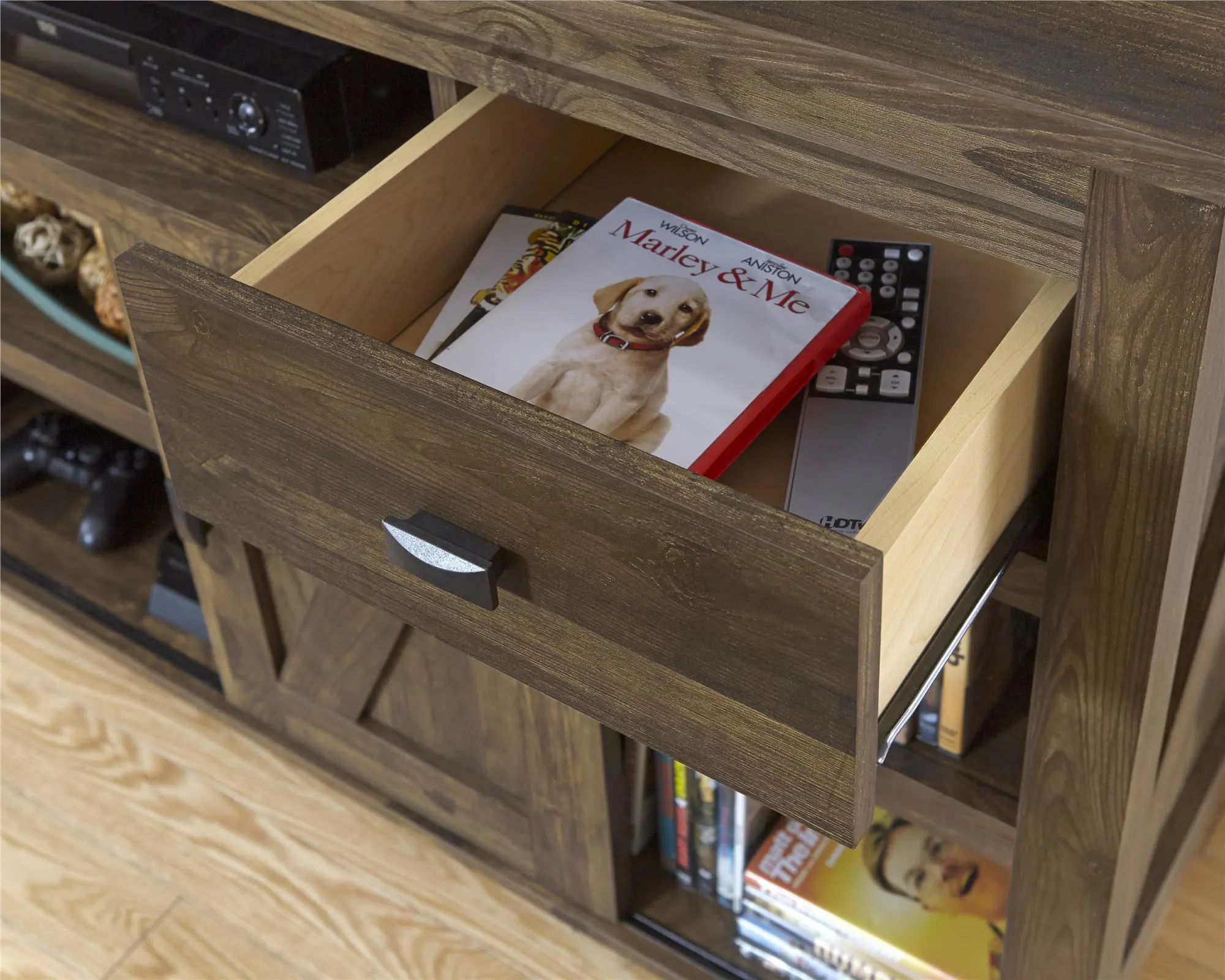 Farmington Medium Brown 60  TV Stand-6