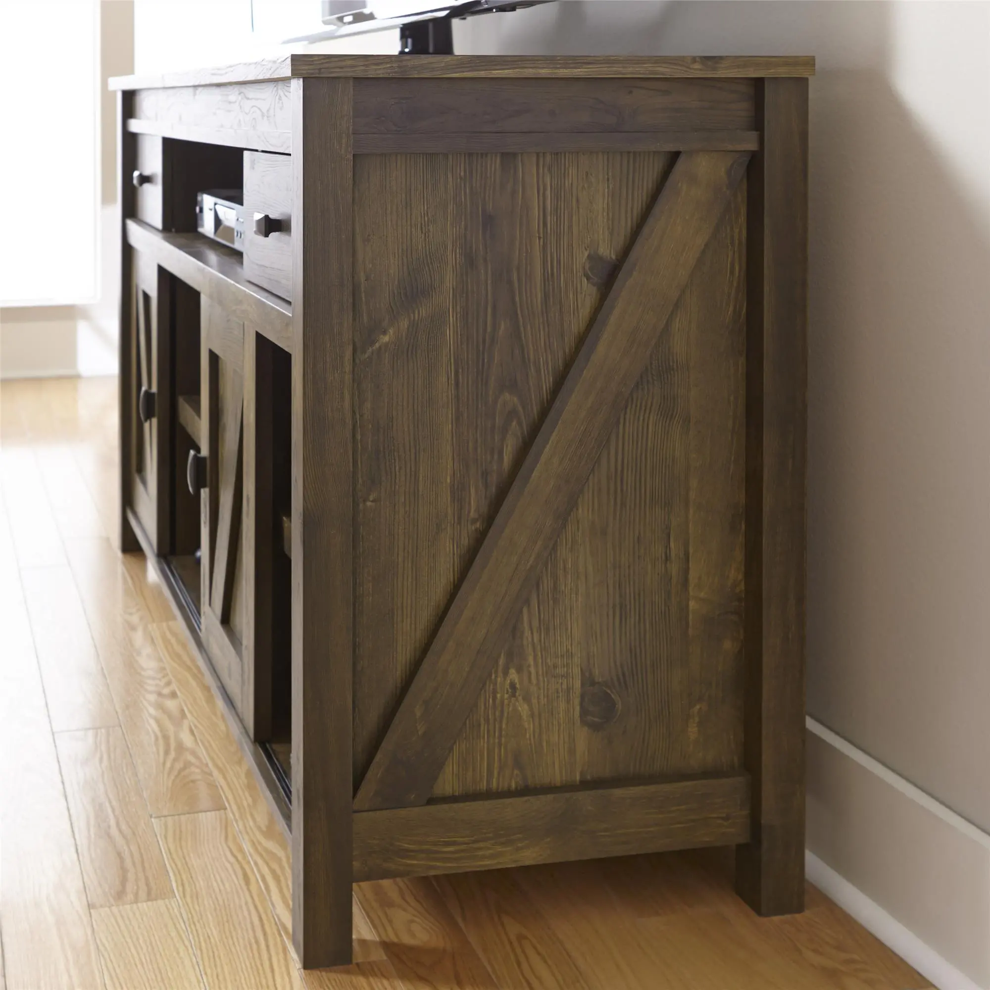 Farmington Medium Brown 60  TV Stand-7
