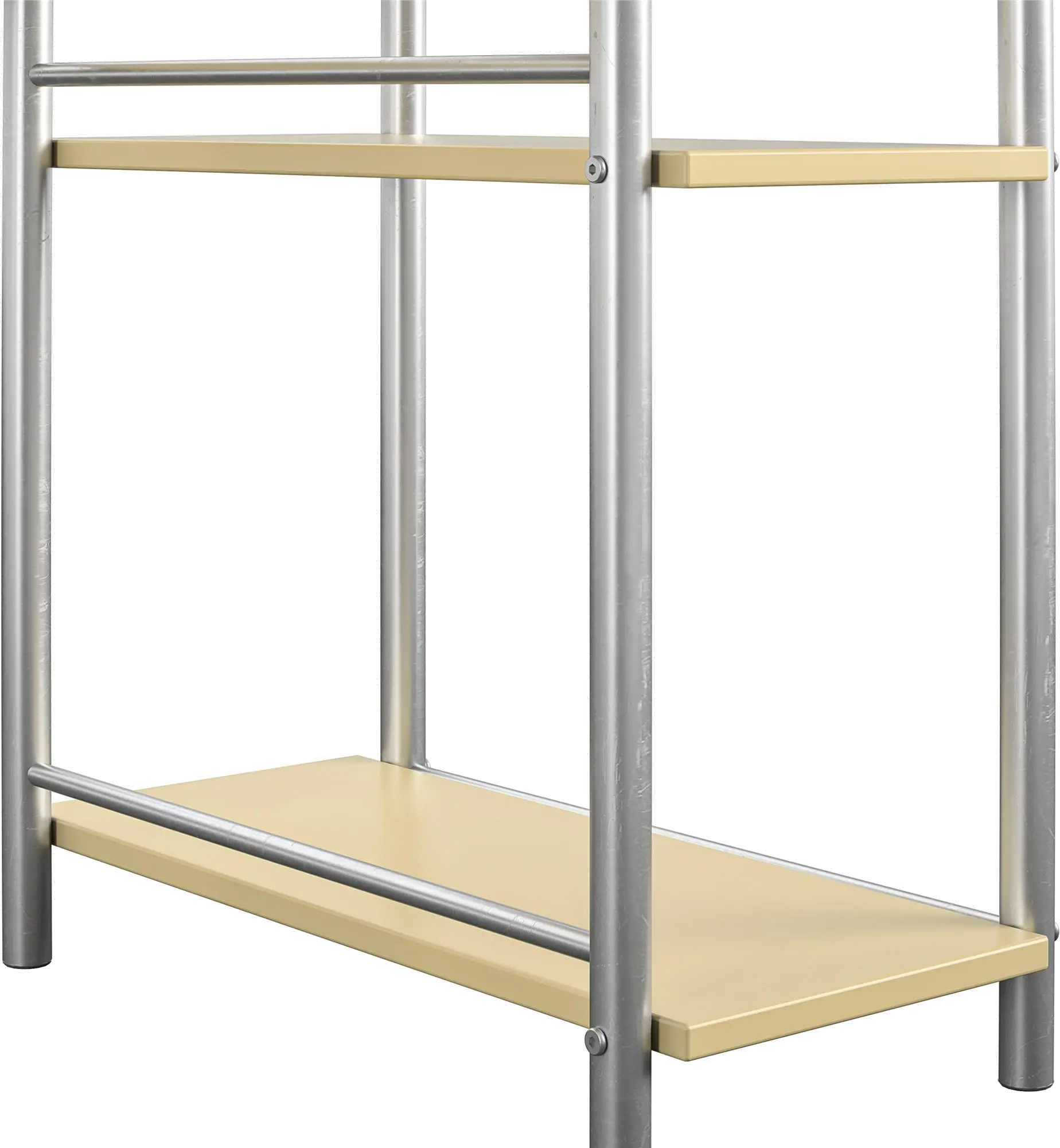 Garrett Yellow Metal Computer Desk-6