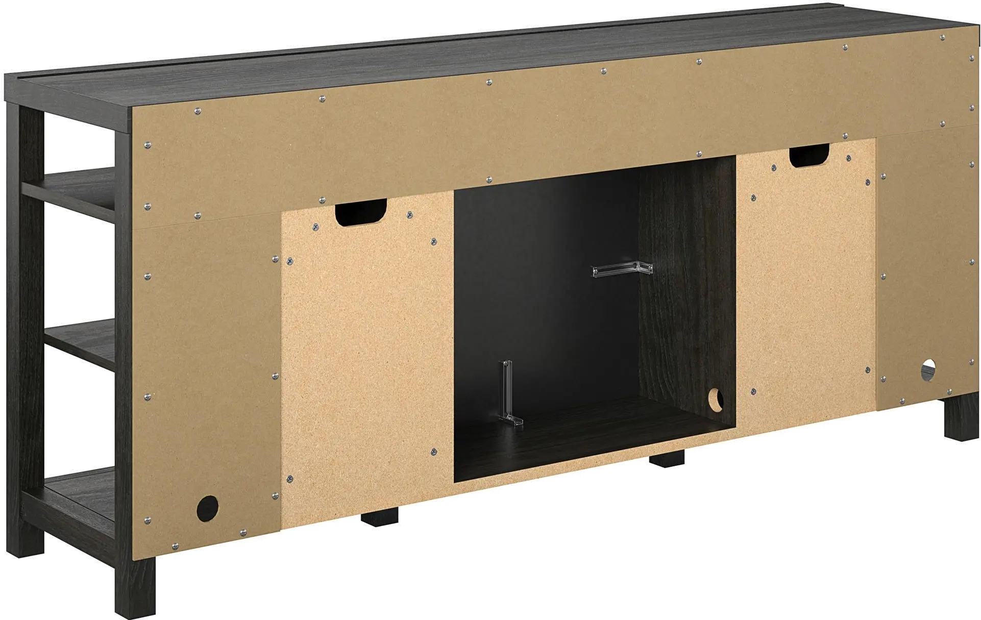 Garrick Espresso 75  Electric Fireplace TV Console-6
