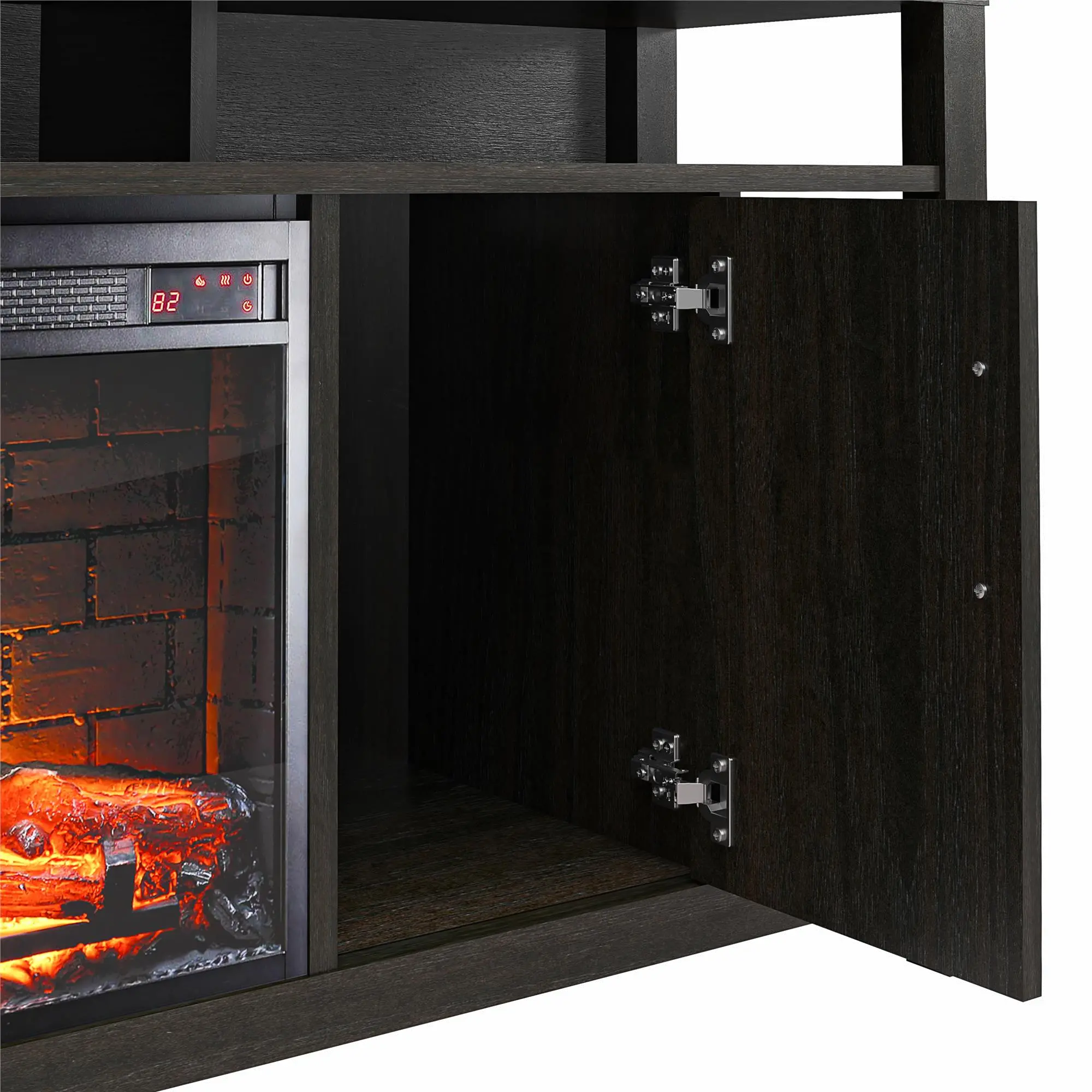 Garrick Espresso 75  Electric Fireplace TV Console-7