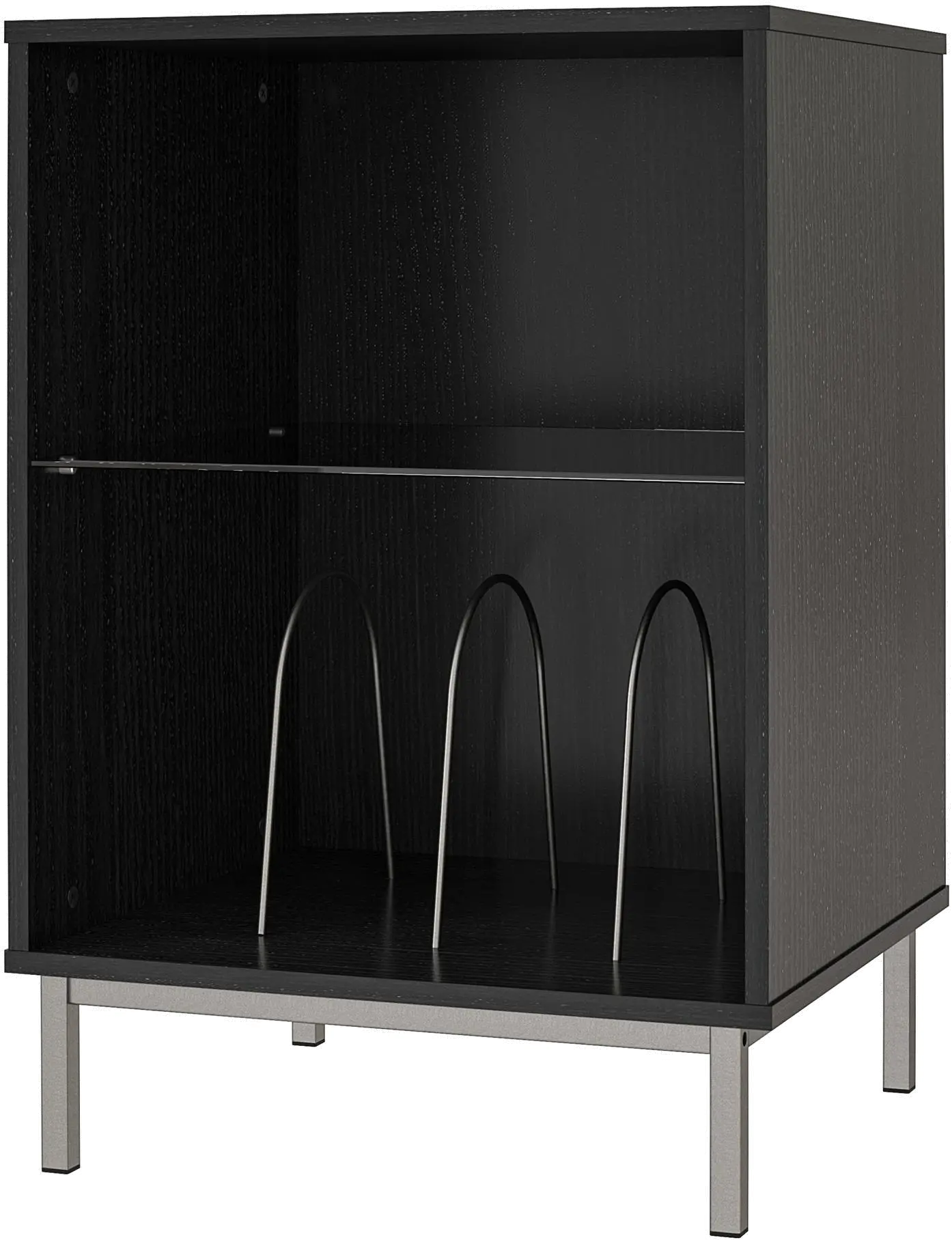 Lumina Black Turntable Stand-4