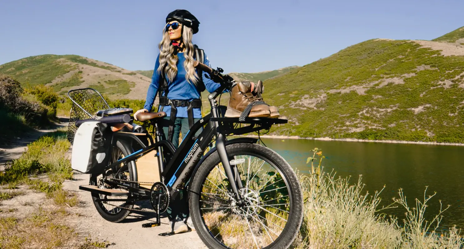 CARGO/PAYLOAD_BLACK Magnum Payload 48V Matte Black Electric Bike-11