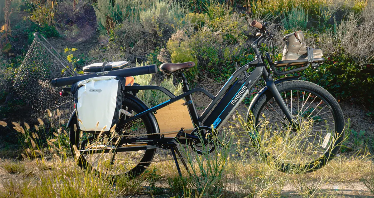 CARGO/PAYLOAD_BLACK Magnum Payload 48V Matte Black Electric Bike-12