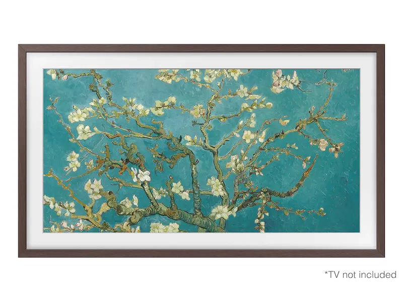 VG-SCFA85BWBZA Samsung 85  The Frame Customizable Bezel - Modern Brown-1