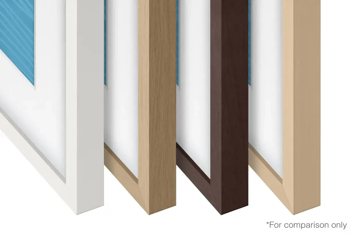 VG-SCFA85BWBZA Samsung 85  The Frame Customizable Bezel - Modern Brown-5