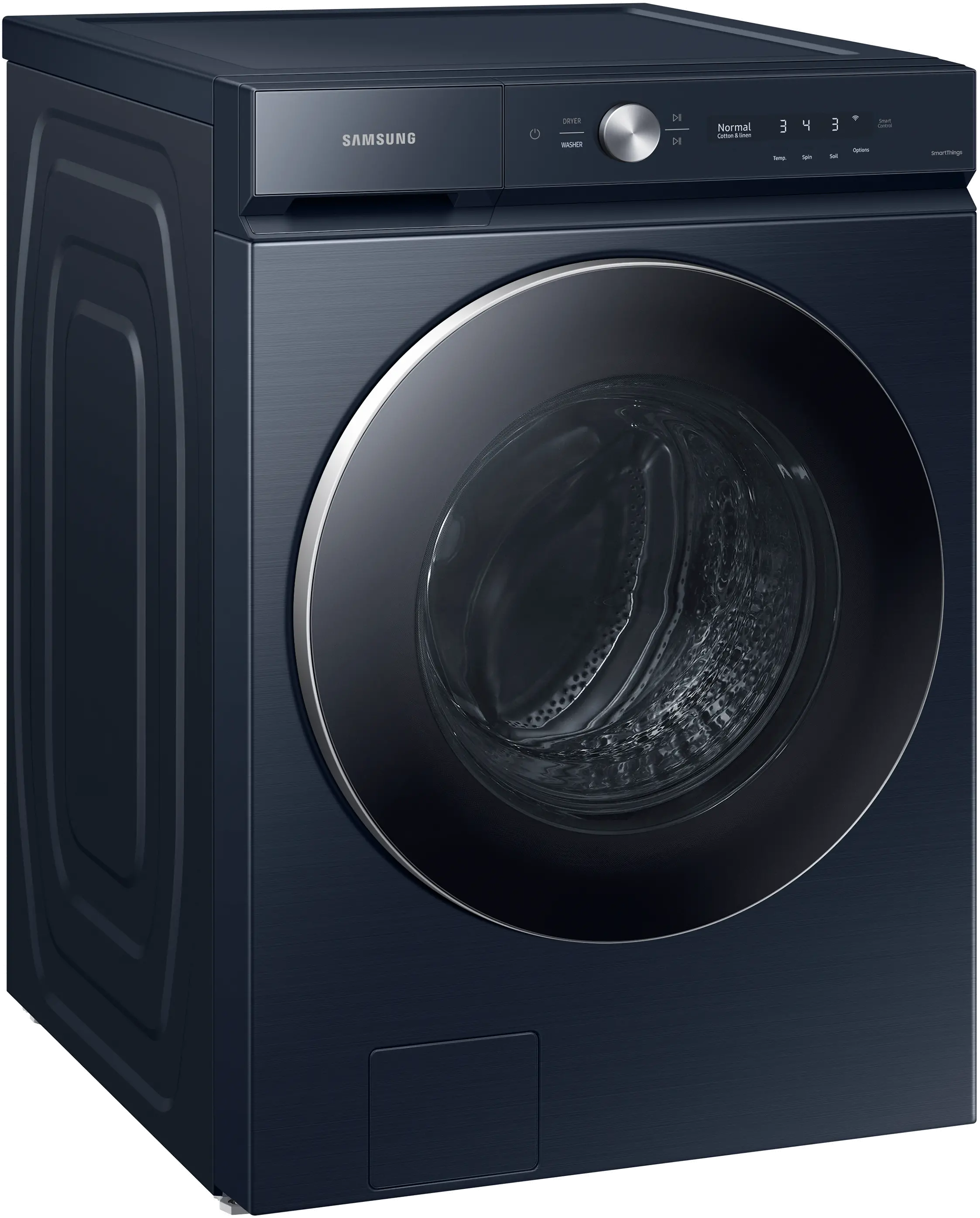 WF53BB8900AD Samsung Bespoke 5.3 cu ft Front Load Washer - Brushed Navy 53BB8900-3