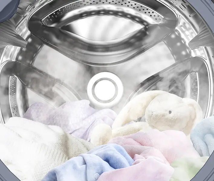 WF53BB8900AD Samsung Bespoke 5.3 cu ft Front Load Washer - Brushed Navy 53BB8900-9
