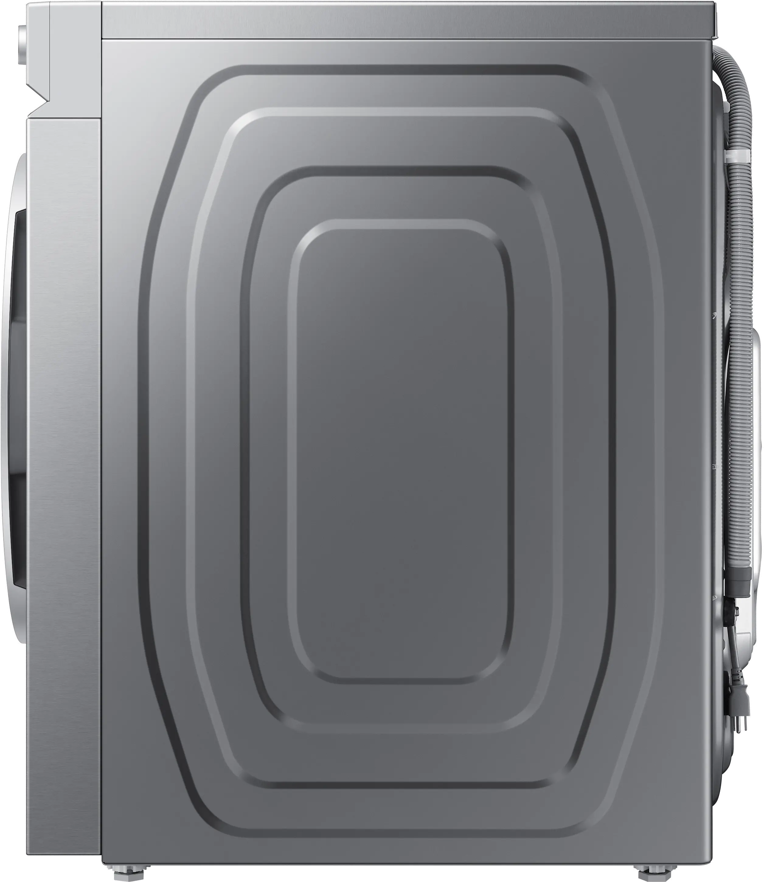 WF53BB8900AT Samsung Bespoke 5.3 cu ft Front Load Washer - Silver Steel 53BB8900-7