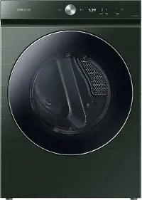 DVE53BB8900G Samsung Bespoke 7.6 cu ft Electric Dryer with Smart Dial - Forest Green 53BB8900