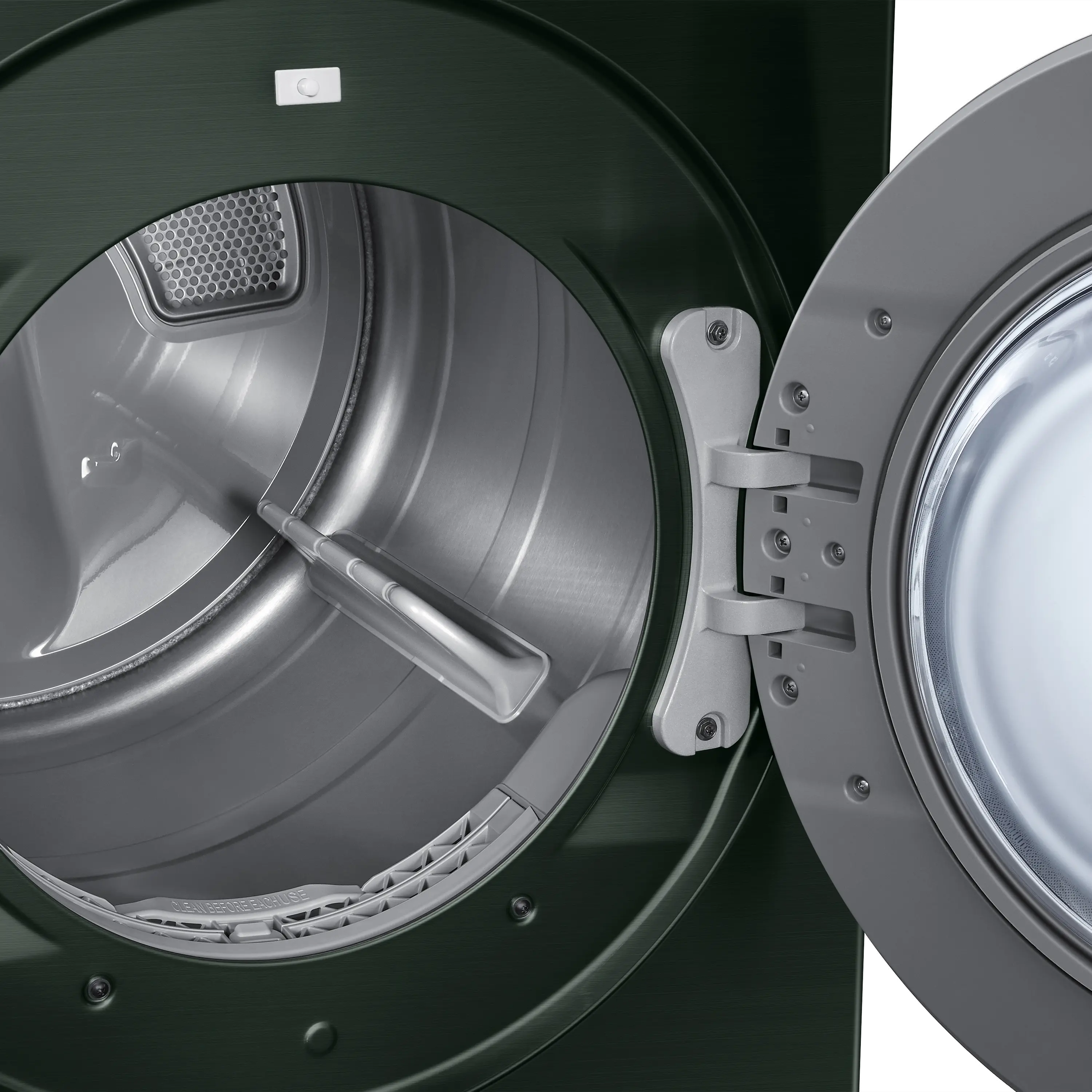 DVE53BB8900G Samsung Bespoke 7.6 cu ft Electric Dryer with Smart Dial - Forest Green 53BB8900-8