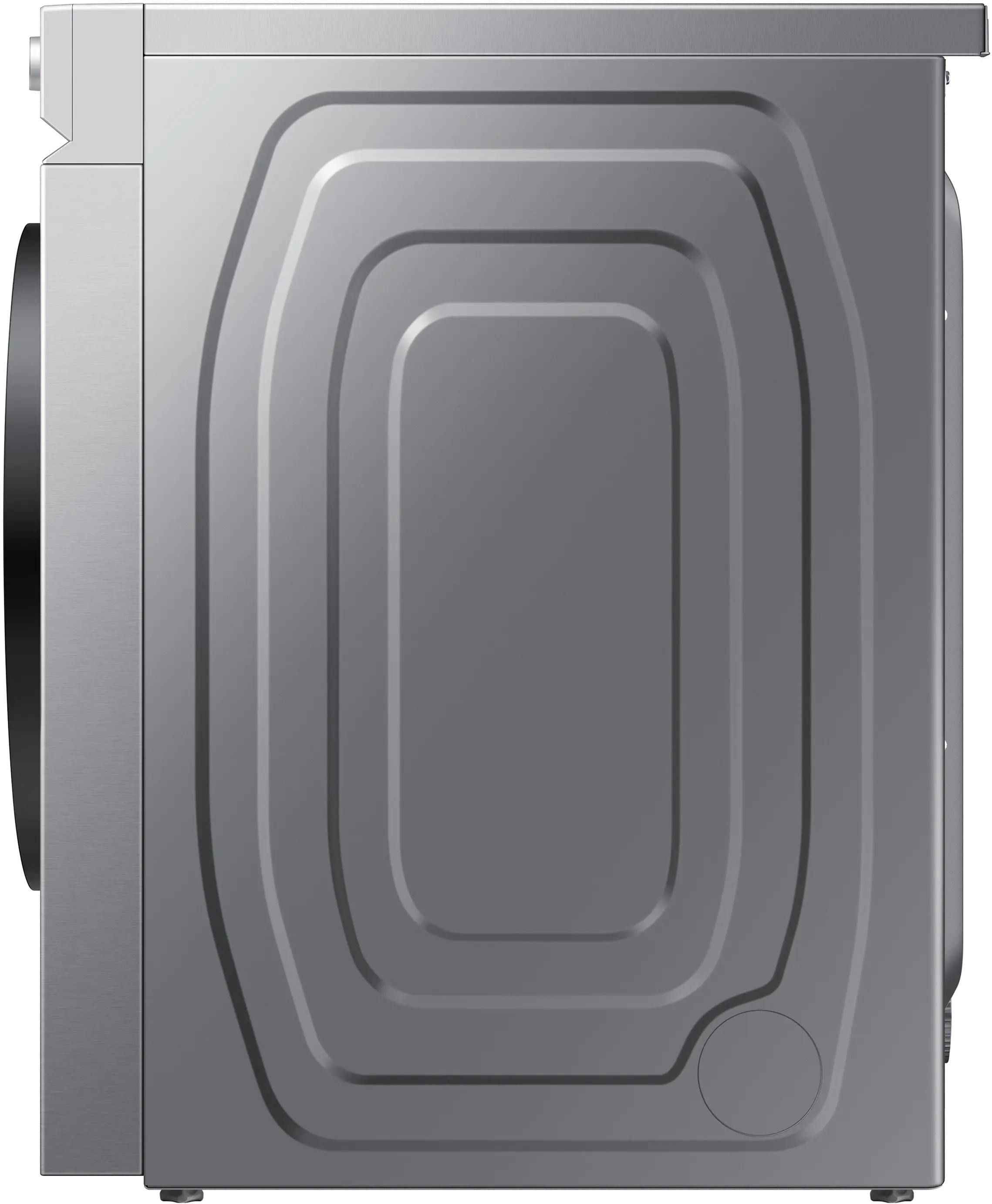 DVE53BB8700T Samsung Bespoke 7.6 cu ft Electric Dryer with Smart Dial - Silver Steel 53BB8700-11