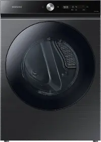 DVE53BB8700V Samsung Bespoke 7.6 cu ft Electric Dryer with Smart Dial - Brushed Black 53BB8700