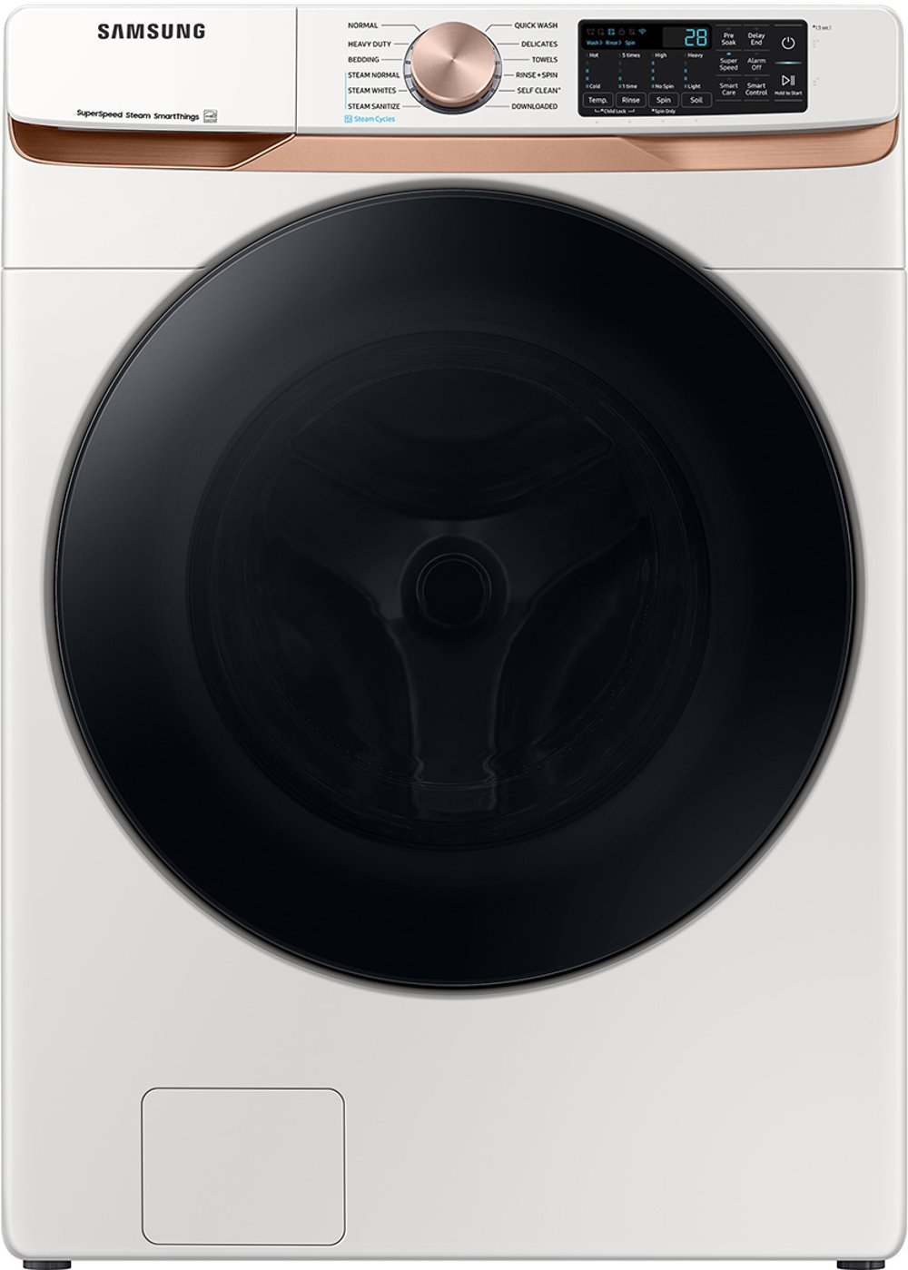 Samsung 5 cu ft Front Load Washer - Ivory 50BG8300