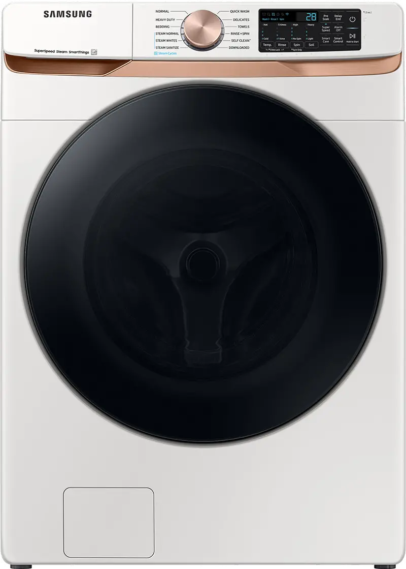 Samsung 5 cu ft Front Load Washer - Ivory 50BG8300