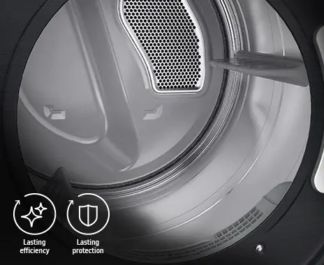 DVE50BG8300V Samsung 7.5 cu ft Electric Dryer - Brushed Black 50BG8300-2