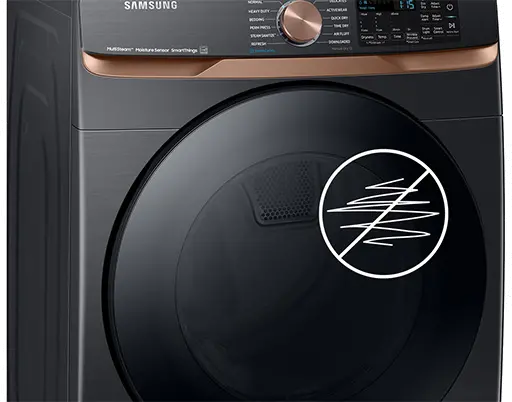 DVE50BG8300V Samsung 7.5 cu ft Electric Dryer - Brushed Black 50BG8300-6