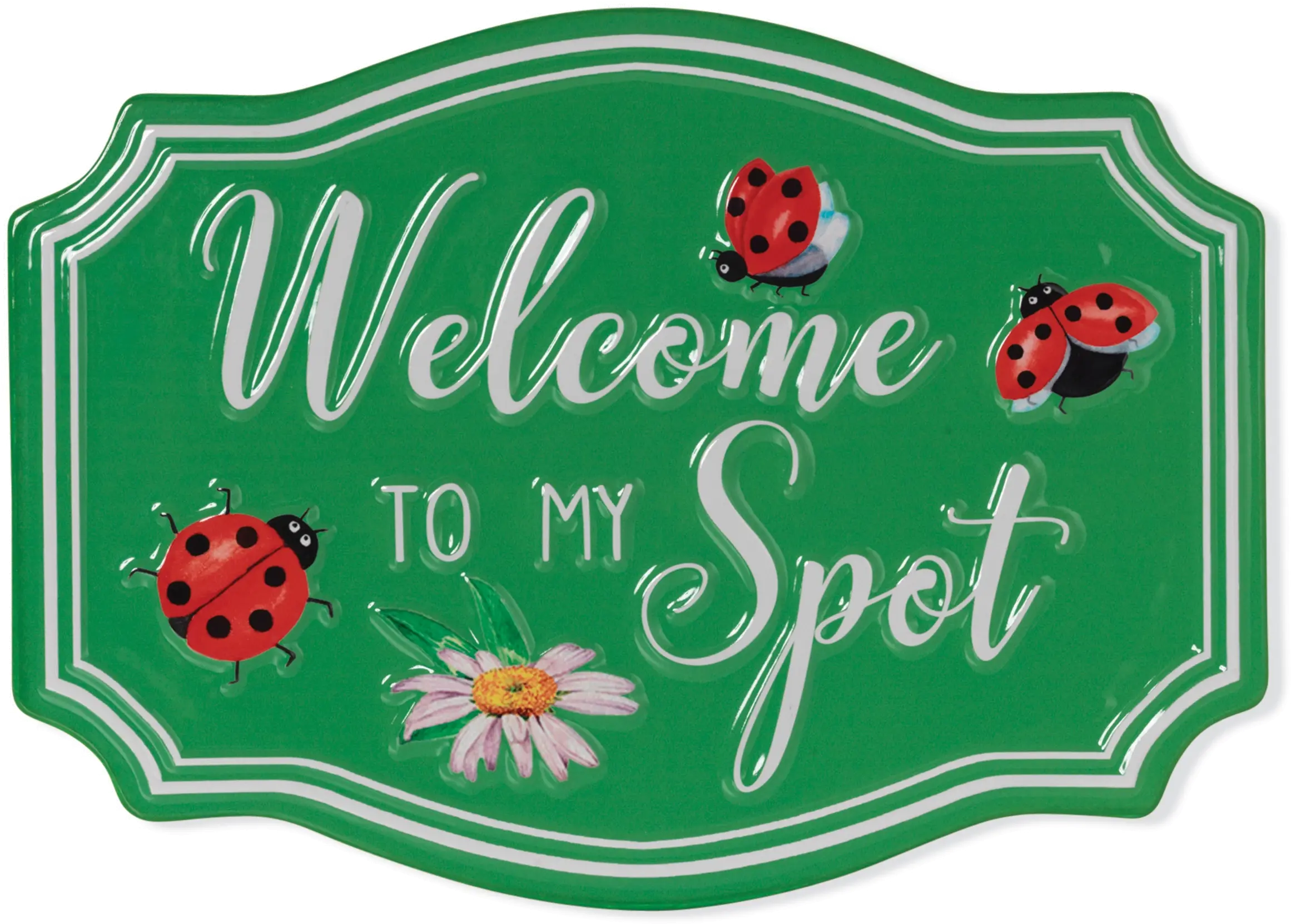 16  Ladybug Metal Emboss Wall Decor-1