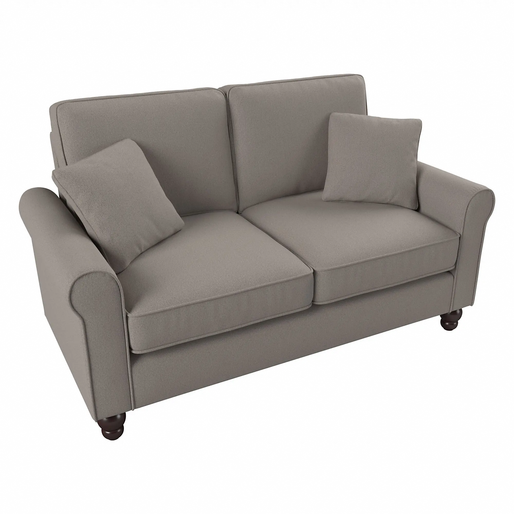 HDJ61BBGH-03K Hudson Beige Loveseat - Bush Furniture-2