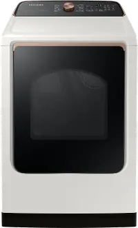 DVE55A7300E Samsung Top Load Electric Dryer - Ivory 55A7300