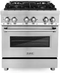 RA30 ZLINE 4 cu ft Dual Fuel Range - Stainless Steel