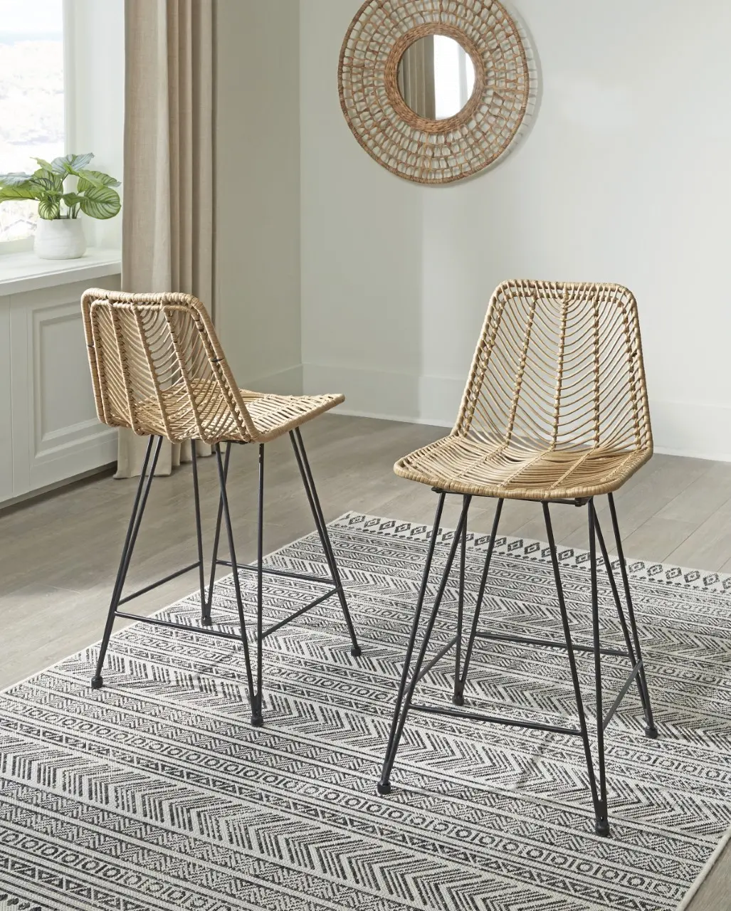 Angentree Natural Counter Height Stool-2