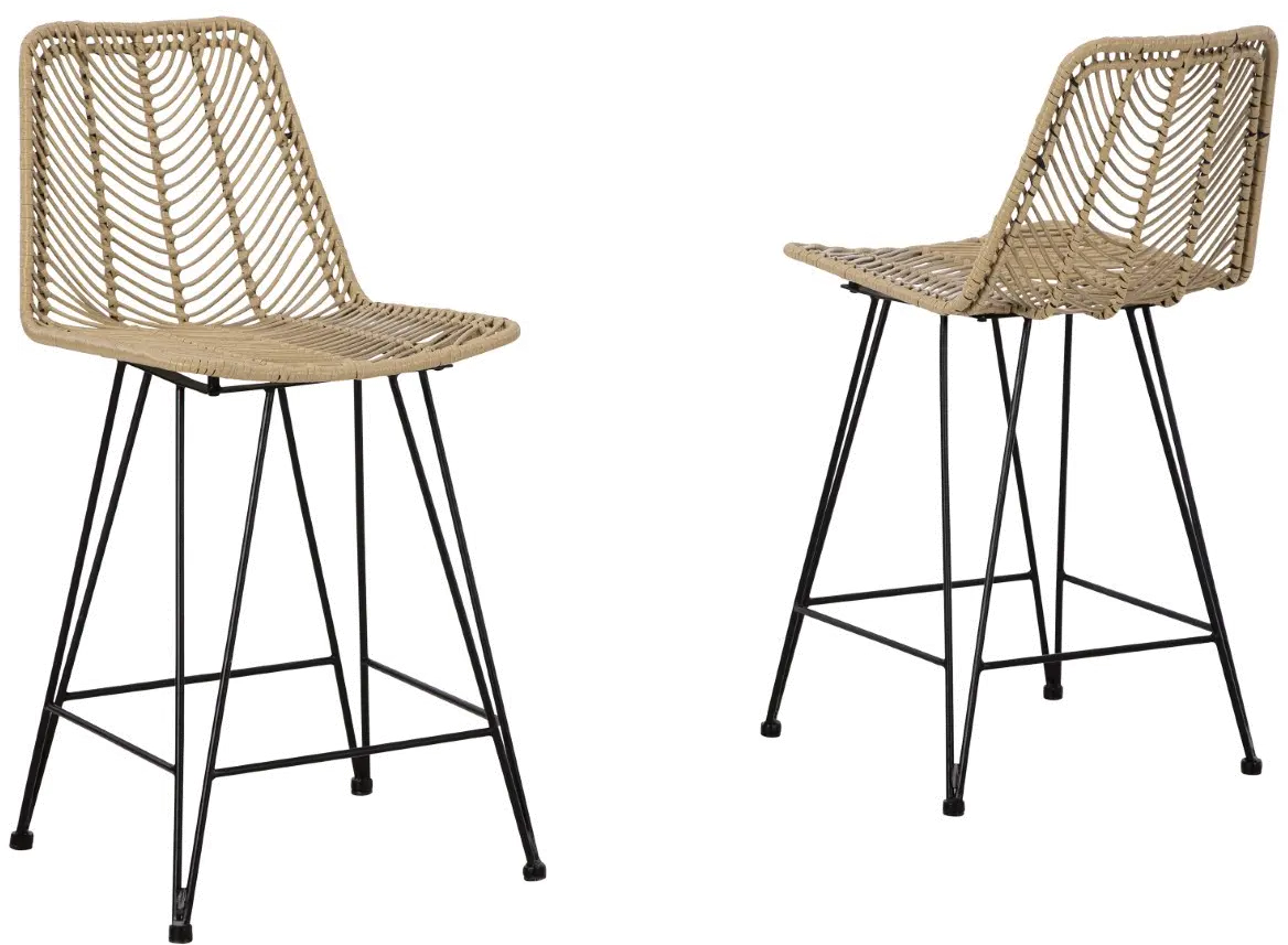 Angentree Natural Counter Height Stool-5