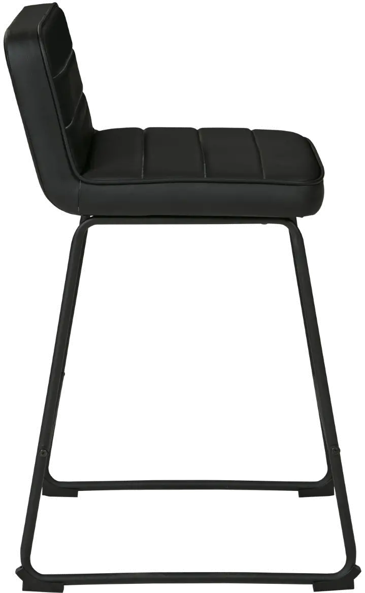 Nerison Black Counter Height Stool-4