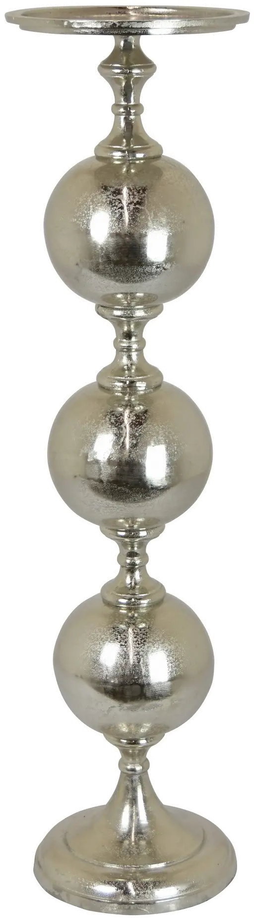 36.5  Silver Candleholder-1