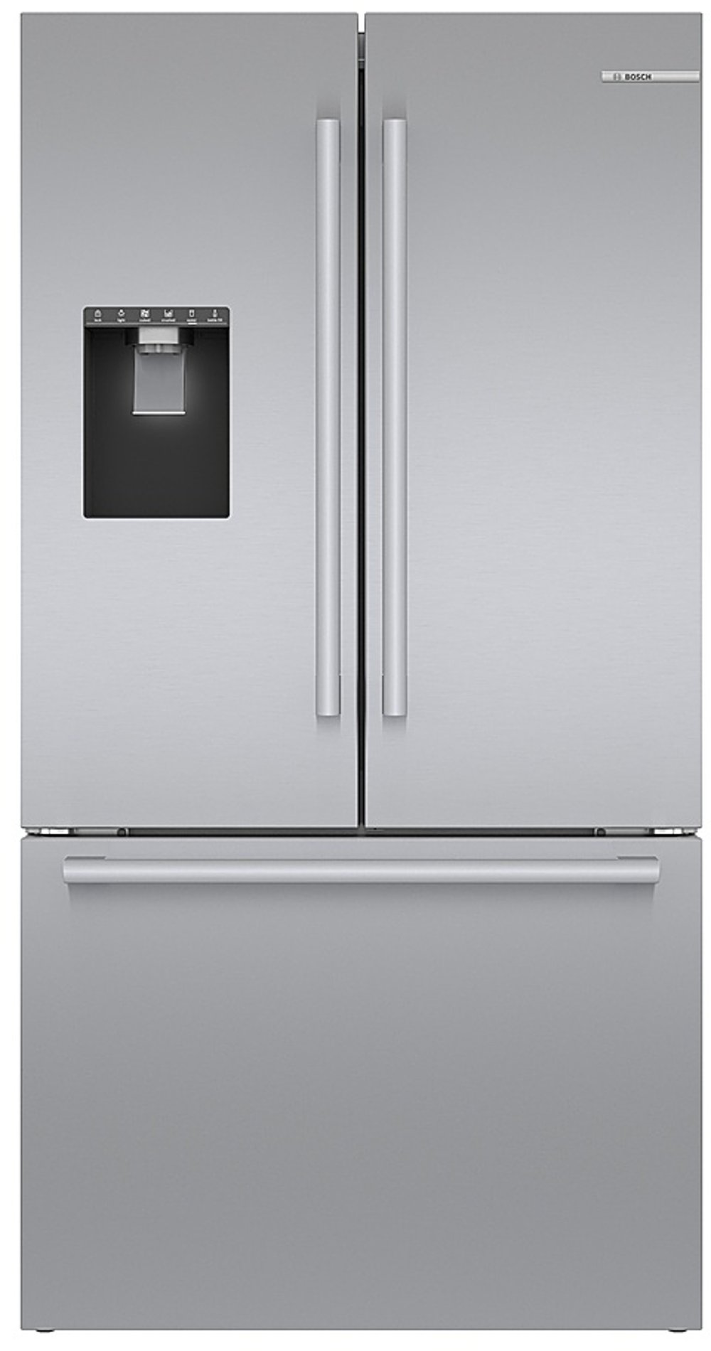 Bosch 500 Series 26 cu ft French Door Refrigerator - Stainless Steel