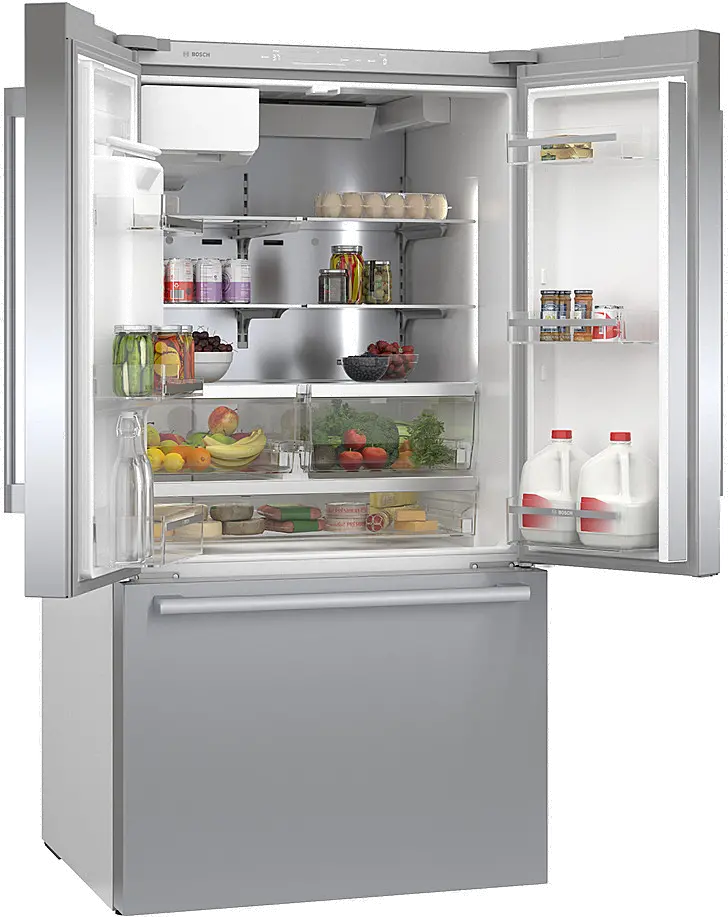 B36FD50SNS Bosch 500 Series 26 cu ft French Door Refrigerator - Stainless Steel-7