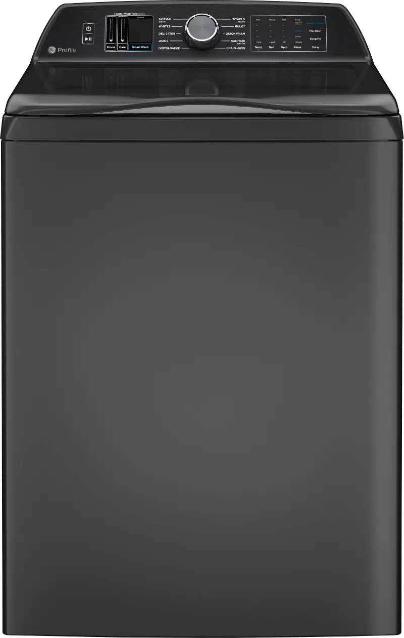 GE Profile 5.4 cu ft Top Load Washer with Impeller - Diamond Gray PT700BPT