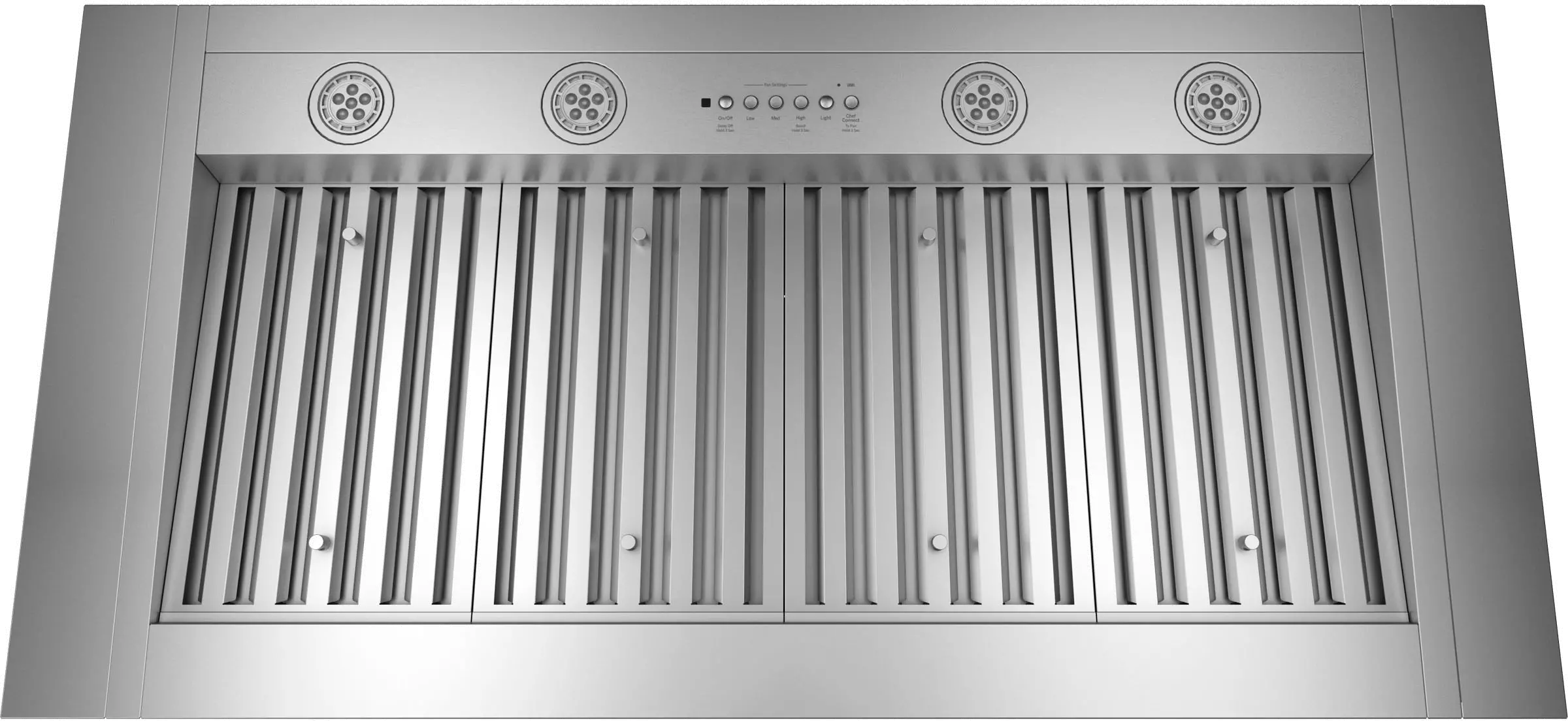 UVC9480SLSS GE 48 Inch Custom Hood Insert - Stainless Steel-1