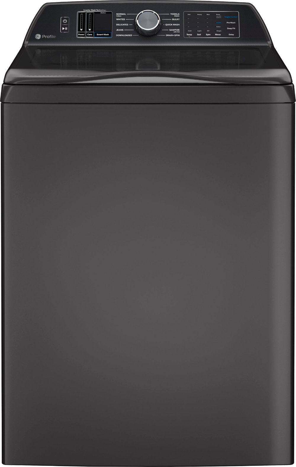 GE Profile 5.3 cu ft Top Load Washer with Agitator- Diamond Gray PT700BPT